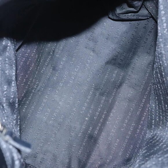 BURBERRY Nova Check Tote Bag PVC Beige Auth - Picture 12 of 15